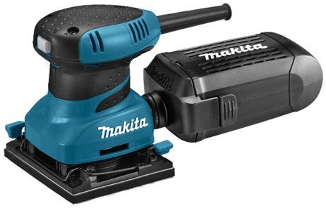 Afbeelding laden in galerijviewer, Makita 230 v vlakschuurmachine bo4555k (blauw zwart, in koffer)