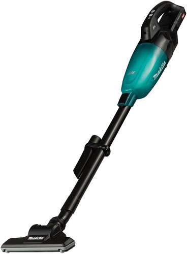 Afbeelding laden in galerijviewer, Makita cl001gz04 | steelstofzuiger | 40 v max | zwarte uitvoering met blauwe transparante capsule | body | zonder accu's en lader