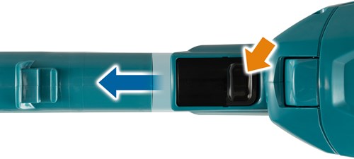Afbeelding laden in galerijviewer, Makita cl002gz01 | accu steelstofzuiger | blauw | 40v max | zonder accu's en lader