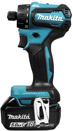 Afbeelding laden in galerijviewer, Makita ddf083rtj 18v schroefmachine koolborstelloos 5,0 ah accu (2 st), snellader, mbox