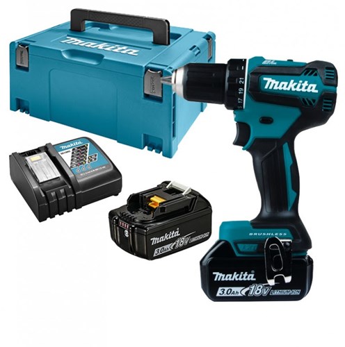 Afbeelding laden in galerijviewer, Makita ddf485rfj 18v - accuboor- schroefmachine - 3,0 ah accu (2 st)