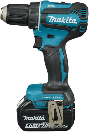 Afbeelding laden in galerijviewer, Makita ddf485rtj 18v boor- en schroefmachine brushless 5,0 ah accu (2 st), snellader, mbox