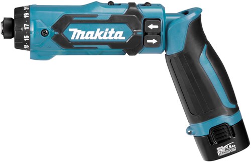 Afbeelding laden in galerijviewer, Makita df012dse 7,2v boor- schroefmachine 1,5 ah accu (2 st), lader, koffer - df012dse