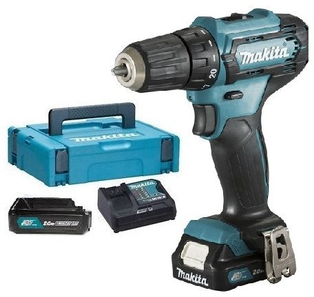 Afbeelding laden in galerijviewer, Makita df333dsaj boor- schroefmachine | 12v max (10,8v) 2.0ah li-ion schuifaccu - df333dsaj
