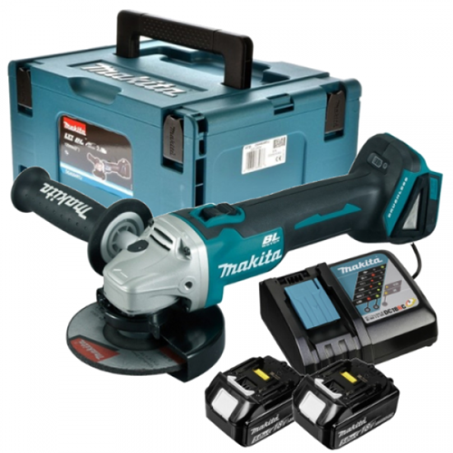Afbeelding laden in galerijviewer, Makita dga504rtj 18v 125mm accu haakse slijper 5.0ah - dga504rtj