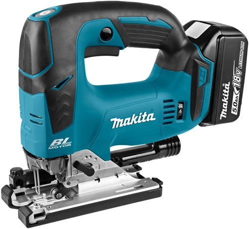 Afbeelding laden in galerijviewer, Makita djv182rtj accu decoupeerzaag d-greep | 18v 5.0ah - djv182rtj