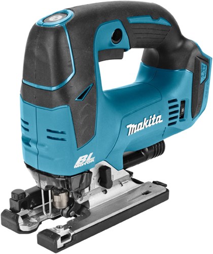 Afbeelding laden in galerijviewer, Makita 18 v decoupeerzaag d-greep djv182zj (blauw zwart, zonder accu en oplader, in mbox)