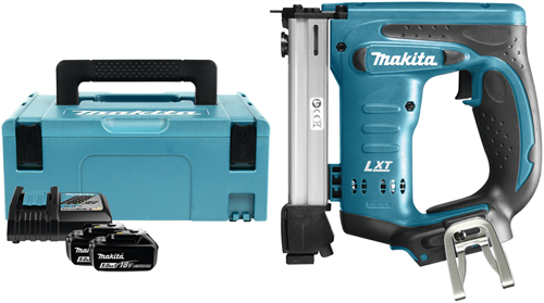 Afbeelding laden in galerijviewer, Makita dst221rtj accu nietmachine | 18v 5.0ah li-ion - dst221rtj