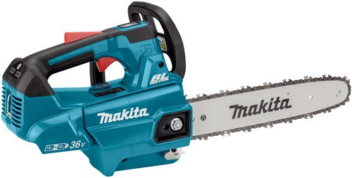 Afbeelding laden in galerijviewer, Makita duc306z001 | lxt 2x18 v tophandle kettingzaag 30 cm | zonder accu's en lader - duc306z001