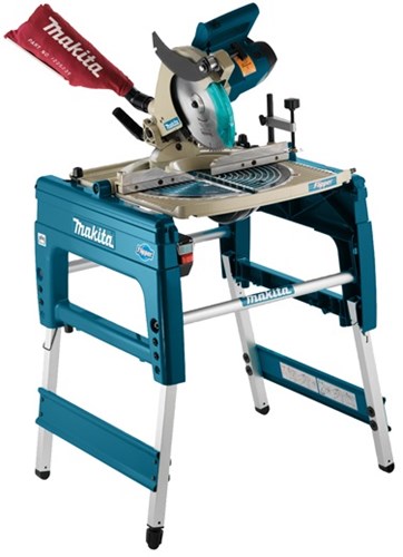 Afbeelding laden in galerijviewer, Makita flipper lf1000 afkort tafelzaag | 1650w 260mm - lf1000