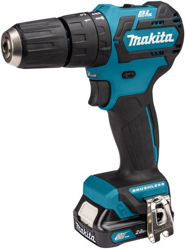 Afbeelding laden in galerijviewer, Makita hp332dsaj 10,8v klopboor- schroefmachine 2,0 ah accu (2 st), lader, mbox - hp332dsaj
