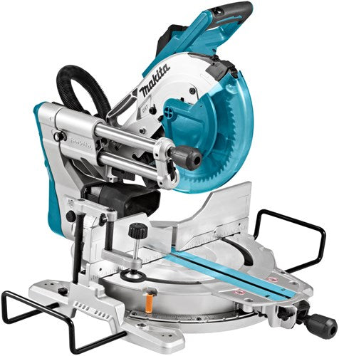 Afbeelding laden in galerijviewer, Makita ls1019l 230v radiaal afkortzaag 260 mm + deawst06 onderstel