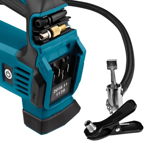 Afbeelding laden in galerijviewer, Makita mp100dz 12 v max luchtpomp zonder accu's en lader, in doos - mp100dz