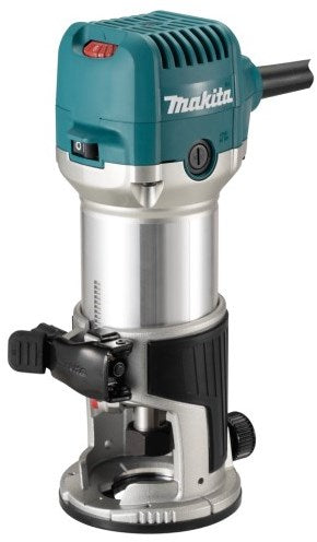 Afbeelding laden in galerijviewer, Makita rt0702cx3j | 230 v kantenfrees | met diverse voeten | in mbox - rt0702cx3j