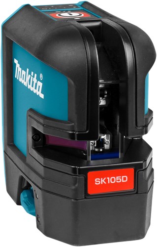 Afbeelding laden in galerijviewer, Makita sk105dz kruislijn laser rood zonder accu's en lader, in doos met tas - sk105dz