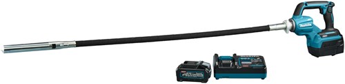 Afbeelding laden in galerijviewer, Makita vr003gm101 betontrilnaald | 40 v max | 1200 mm | 4.0 ah accu + snellader | in doos vr003gm101