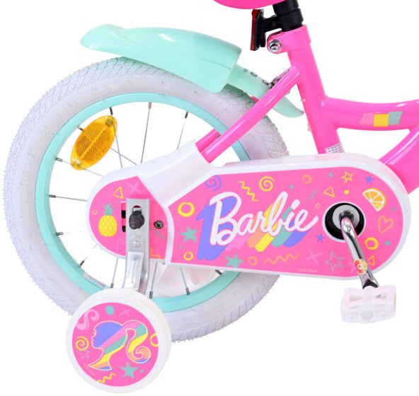 Afbeelding laden in galerijviewer, Barbie Kinderfiets Meisjes 16 inch Roze