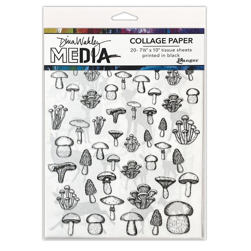 Afbeelding laden in galerijviewer, Ranger ink ranger • dina wakley media collage paper the forest