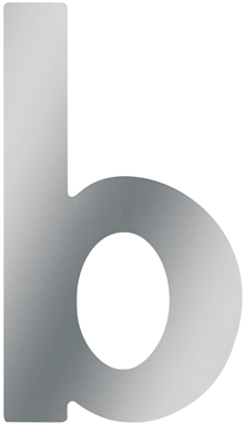 Afbeelding laden in galerijviewer, Metafranc huisnummer b a2 100mm - wu0424117