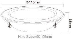 Afbeelding laden in galerijviewer, Mi-light miboxer zigbee rgb-cct led downlighter 6w - led0278