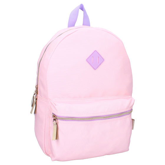 Afbeelding laden in galerijviewer, Milky kiss next level vibes schooltas meisjes 13,5 liter lichtroze