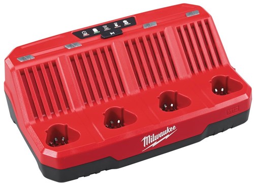 Afbeelding laden in galerijviewer, Milwaukee accessoires m12 c4 accu-lader - 4932430554