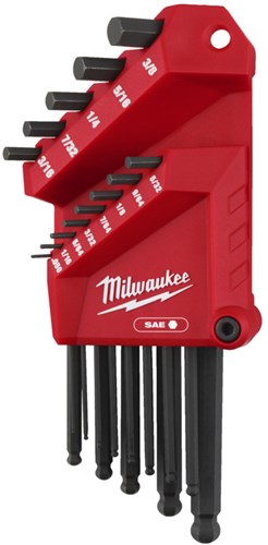 Afbeelding laden in galerijviewer, Milwaukee inbussleutelset imperial | 9-delig - 4932493615