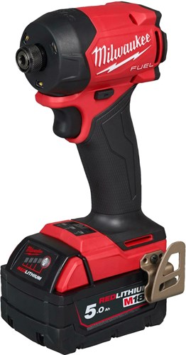 Afbeelding laden in galerijviewer, Milwaukee m18 fidrq-502x fuel accu slagschroevendraaier | surge | hex | hydra (2x 5.0ah accu)