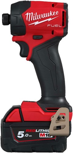 Afbeelding laden in galerijviewer, Milwaukee m18 fidrq-502x fuel accu slagschroevendraaier | surge | hex | hydra (2x 5.0ah accu)