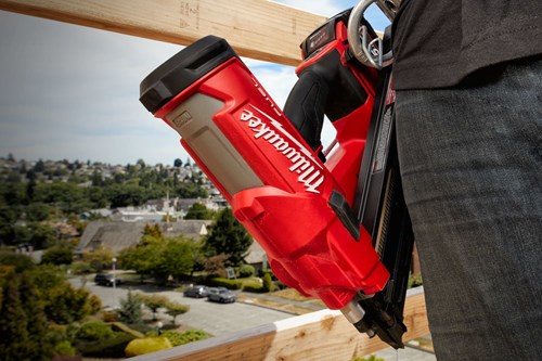 Afbeelding laden in galerijviewer, Milwaukee m18 ffn-0c | fuel accu constructietacker 18v in koffer | zonder accu's en lader - 4933471406