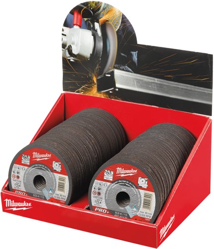 Afbeelding laden in galerijviewer, Milwaukee accessoires milwaukee scs 41 125 dunne metaaldoorslijpschijven pro+ - 4932498002