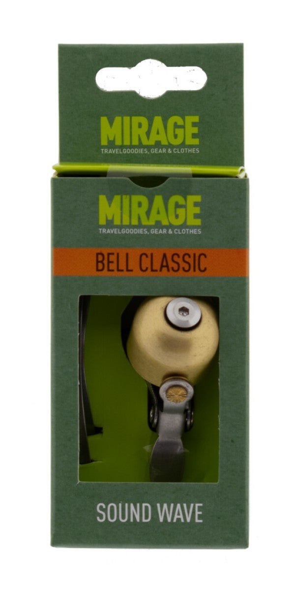 Afbeelding laden in galerijviewer, Mirage Mirage wave bel 27mm koper in doosje 1507115
