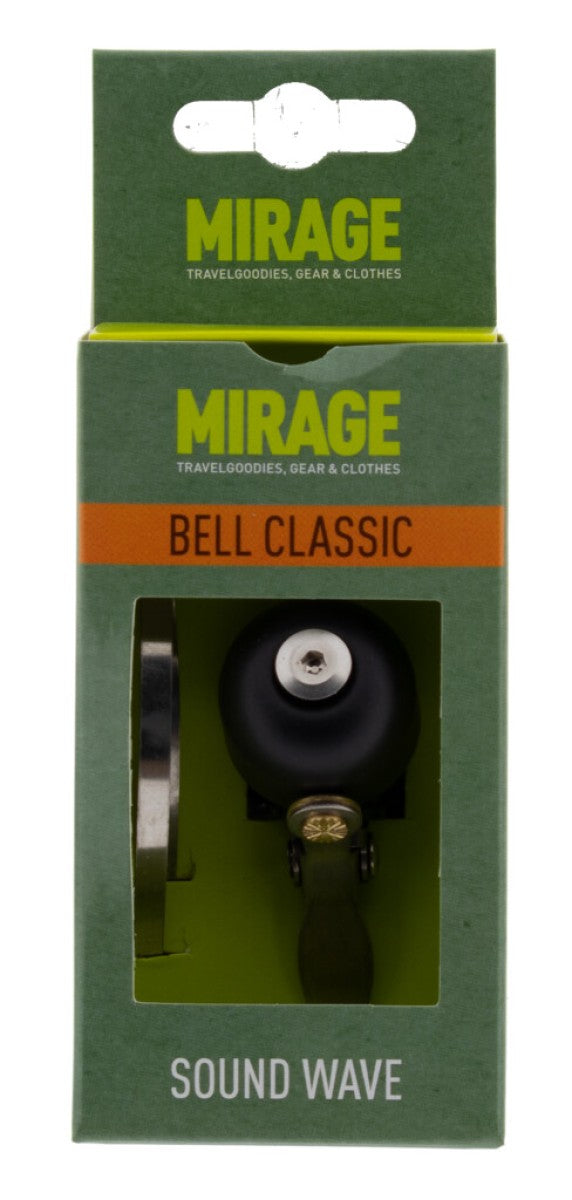 Afbeelding laden in galerijviewer, Mirage Mirage wave bel 27mm mat zwart in doosje 1507102