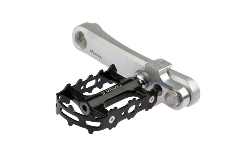 Afbeelding laden in galerijviewer, Mirage crankverkorters met rvs bouten aluminium t6 zilver