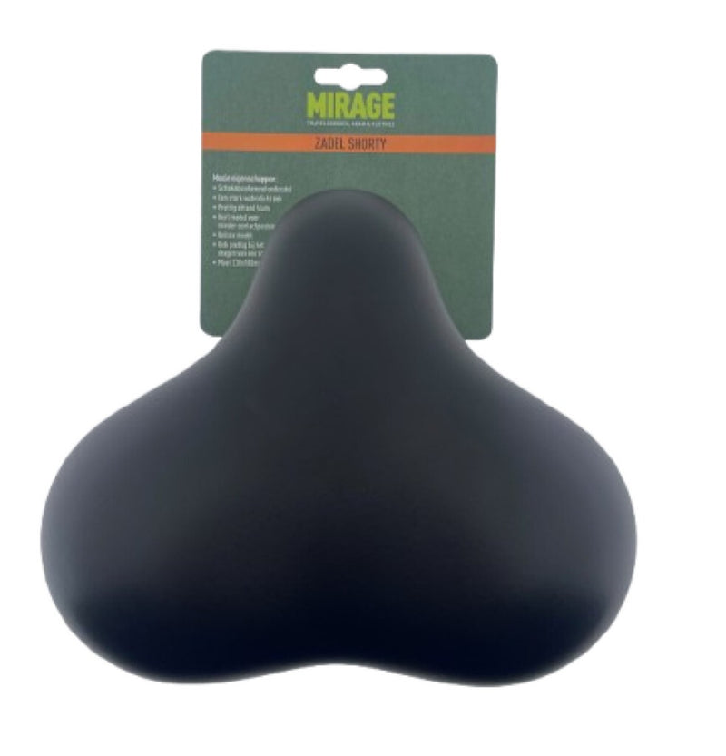 Afbeelding laden in galerijviewer, Buzaglo mirage zadel tour comfort met vering shorty, zwart