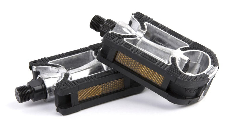 Afbeelding laden in galerijviewer, Pedalen Mirage Anti-Slip Aluminium zilver