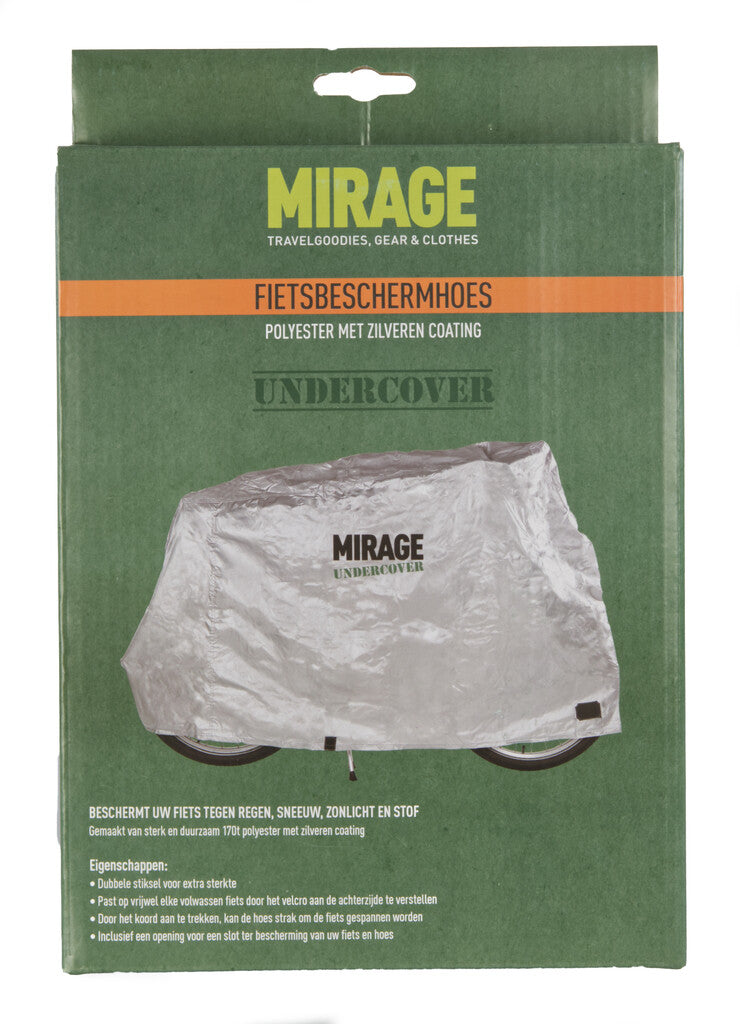 Afbeelding laden in galerijviewer, Mirage Fietspyama hoes overtrek voor 1 fiets kleur antraciet in doos