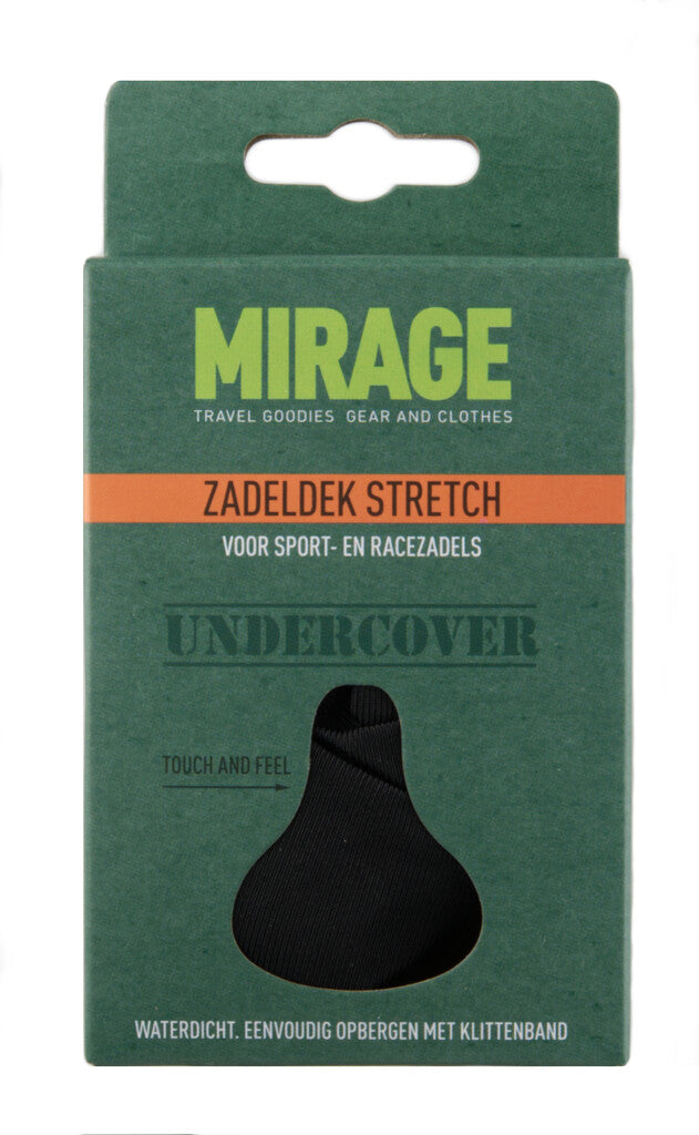 Afbeelding laden in galerijviewer, Zadeldek Mirage Sport Race - stretch nylon - zwart