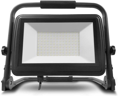 Afbeelding laden in galerijviewer, Enzo modee led bouwlamp 100w op statief 4000k ip65 - 5017593