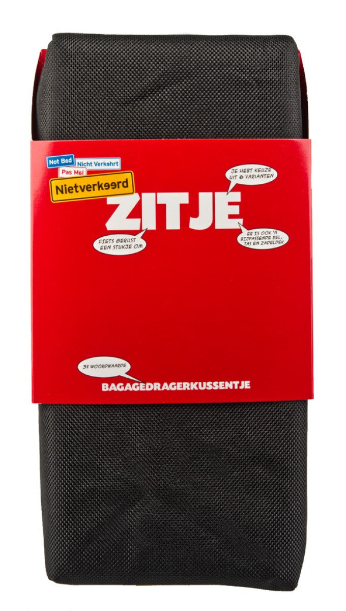 Afbeelding laden in galerijviewer, bagagedragerkussen Eco 32 cm zwart