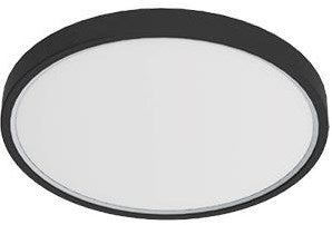 Afbeelding laden in galerijviewer, Enzo nordlux led plafonniere noxy 17w 3000 4000k 35cm zwart - 4802379