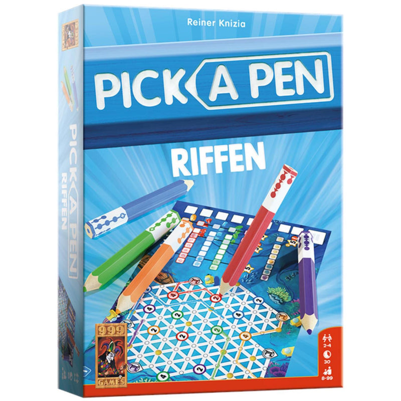 Afbeelding laden in galerijviewer, 999games 999 games pick a pen riffen dobbelspel