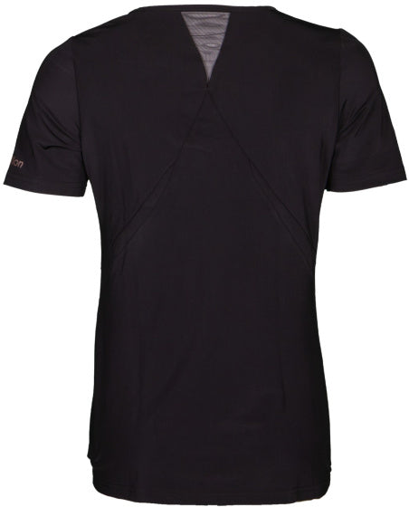 Afbeelding laden in galerijviewer, Papillon Fitness shirt s sl v-neck dames zwart maat XXL