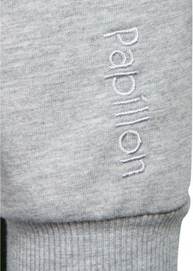 Afbeelding laden in galerijviewer, Papillon Sweat Hoody Katoen Dames Grijs Maat XL