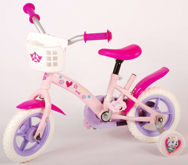Afbeelding laden in galerijviewer, Nickelodeon Kinderfiets Meisjes 10 inch Roze Doortrapper