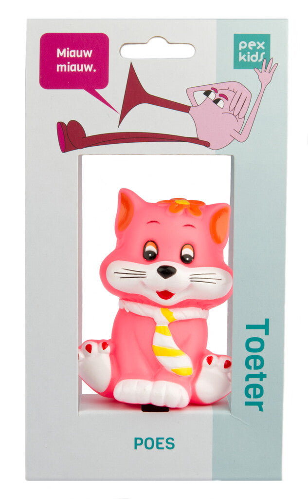 Afbeelding laden in galerijviewer, Fietshoorn pexkids kitten - roze