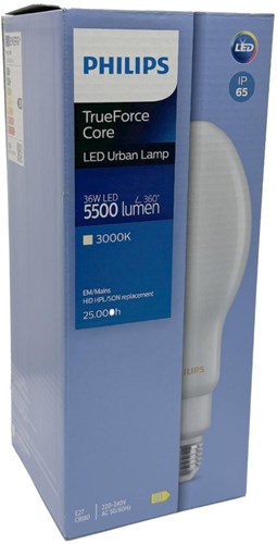 Afbeelding laden in galerijviewer, Philips led e27 36w-200w hpl 3000k mat - led3640