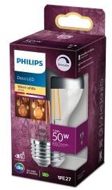 Afbeelding laden in galerijviewer, Philips led gls e27 7,2-50w 2700k filament kopspiegel dimbaar blister - 5103503
