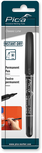 Afbeelding laden in galerijviewer, Pica 534 46 permanent pen | 1,0mm | rond | zwart | blister - pi53446sb