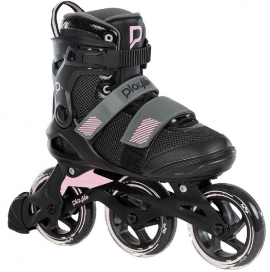 Afbeelding laden in galerijviewer, Playlife - Fitness GT 110 inline skates 80A zwart roze maat 39